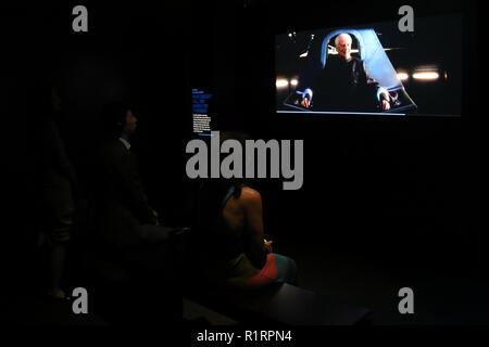 Sydney, Australien. 15. November 2018. Medien Vorschau von STAR WARS Identitäten: Die Ausstellung im Powerhouse Museum. Credit: Richard Milnes/Alamy leben Nachrichten Stockfoto