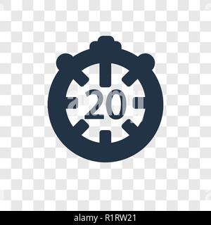 Smart vektor Icon auf transparentem Hintergrund isoliert, intelligente Transparenz logo Konzept Stock Vektor