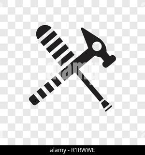 Tools vektor Icon auf transparentem Hintergrund isoliert, Werkzeuge Transparenz logo Konzept Stock Vektor