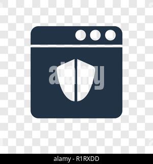 Antivirus vektor Icon auf transparentem Hintergrund isoliert, Antivirus Transparenz logo Konzept Stock Vektor