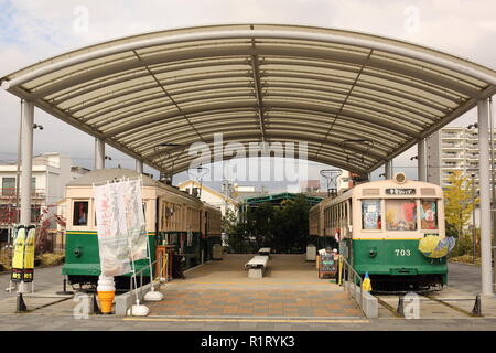 Der Bahnhof von Kyoto Stockfoto