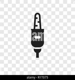 Jack vektor Icon auf transparentem Hintergrund isoliert, Jack Transparenz logo Konzept Stock Vektor