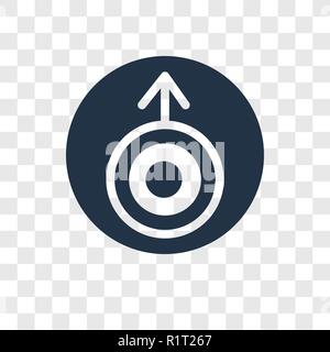 Uranus vektor Icon auf transparentem Hintergrund isoliert, Uranus Transparenz logo Konzept Stock Vektor