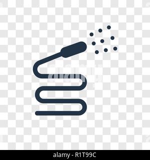 Schlauch vektor Icon auf transparentem Hintergrund isoliert, Schlauch Transparenz logo Konzept Stock Vektor