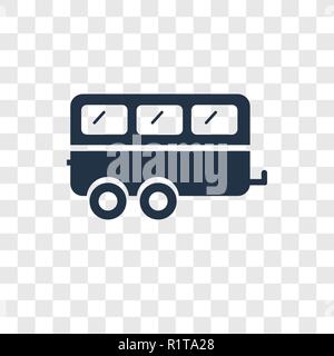 Caravan vektor Icon auf transparentem Hintergrund isoliert, Caravan Transparenz logo Konzept Stock Vektor