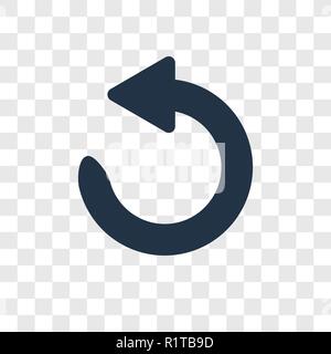Neu Vektor Icon auf transparentem Hintergrund isoliert, laden Sie Transparenz logo Konzept Stock Vektor