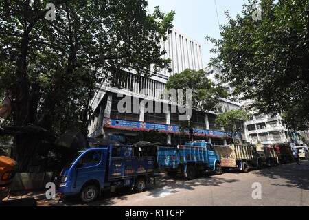 75 Netaji Subhas Straße, Kolkata, Indien Stockfoto