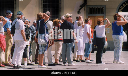 Toskana, Italien im Jahr 2004 Stockfoto