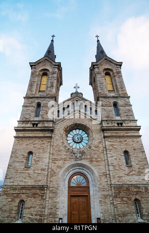 Charles Kirche oder Kaarli Kirche in der Altstadt von Tallinn. Stockfoto