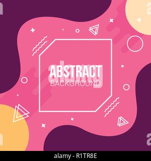 Zusammenfassung Hintergrund Rosa Lila Bunt Stock Vektor
