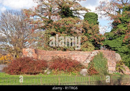 Jarmer's Tower, jarmers Tårn, in Kopenhagen vom frühen 16. Jahrhundert. Bleibt nur eines von elf Türmen, die Teil der mittelalterlichen Stadtbefestigung. Stockfoto