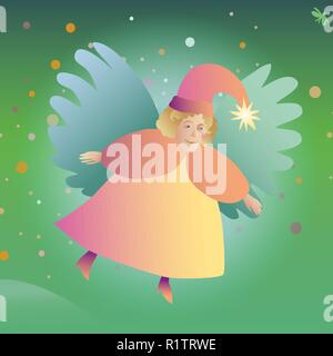 Fee. Märchen. Vector Illustration. Stock Vektor