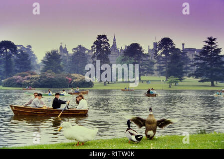 Alton Towers Resort, Staffordshire, England, UK. Ca. 80er Stockfoto