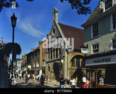 Die Cromwell Museum in Huntingdon, England, UK. Ca. 80er Stockfoto
