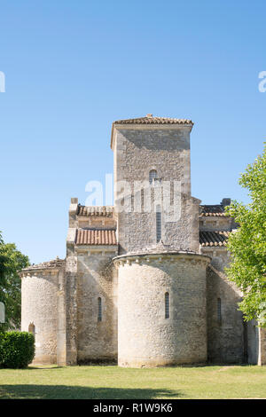 Das Oratorium von Germigny-des-Prés, Indre-et-Loire, Frankreich, Europa Stockfoto