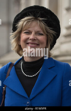 Whitehall, London, UK. 20. Februar, 2016. Minister der Regierung kommen in Downing Kabinettssitzung zu besuchen. Im Bild: Staatsminister für Kleine Stockfoto