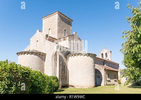 Das Oratorium von Germigny-des-Prés, Indre-et-Loire, Frankreich, Europa Stockfoto