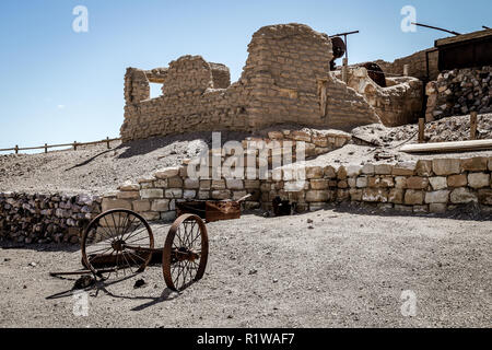 Harmony Borax Werke im Death Valley National Park Kalifornien Stockfoto