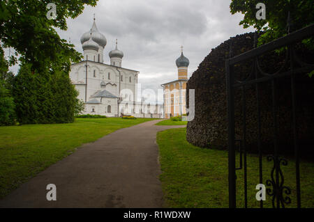 Khutyn Kloster des Erretters Verklärung und St. Varlaam Stockfoto