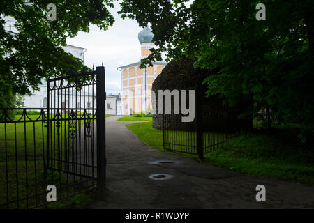 Khutyn Kloster des Erretters Verklärung und St. Varlaam Stockfoto