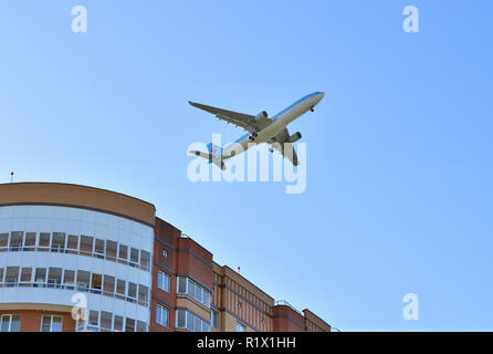 Sheremetyevo, Russland - 16. Mai. 2018. Airbus A330 der Fluggesellschaft Korean Air Stockfoto