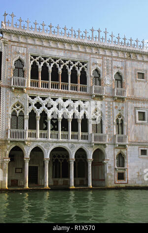 Ca' d'Oro (aka Palazzo Santa Sofia), am Grand Canal, Cannaregio, Venice, Italien Stockfoto