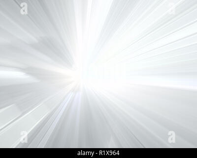 Abstrakte weißen Hintergrund - computer-Bild erzeugt. Blasses Bild mit geraden Linien. High Tech oder Business Thema Kulisse. Stockfoto