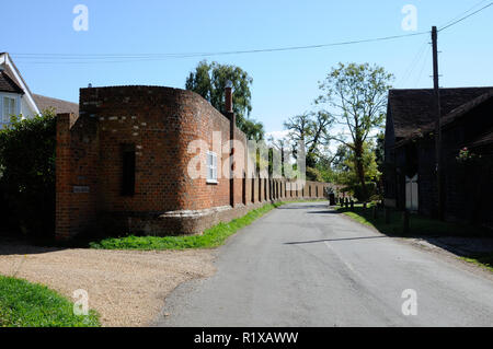 Wall House, Little Berkhamsted, Hertfordshire Stockfoto