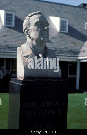 Nicht 548512 NEW YORK Hyde Park Heimatstadt von Franklin D. Roosevelt (1882-1945), 32. Präsident der Vereinigten Staaten (1933-1945) Stockfoto