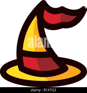 Halloween Feier Symbol Vorlage Stock Vektor