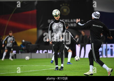 Leipzig, Deutschland. 15 Nov, 2018. GES/Fußball/Freundschaftsspiele: Deutschland - Russland, 15.11.2018 Fußball: Testspiel: Deutschland gegen Russland, Leipzig, 15. November 2018 | Verwendung der weltweiten Kredit: dpa/Alamy leben Nachrichten Stockfoto
