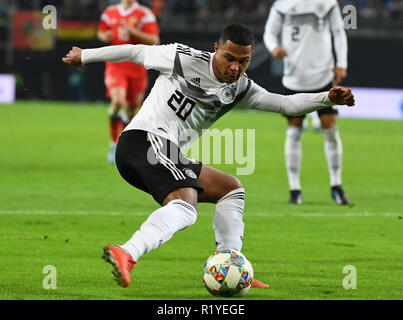 Leipzig, Deutschland. 15 Nov, 2018. Serge Gnabry Deutschland GES/Fußball/Freundschaftsspiele: Deutschland - Russland, 15.11.2018 Fußball: Testspiel: Deutschland gegen Russland, Leipzig, 15. November 2018 | Verwendung der weltweiten Kredit: dpa/Alamy leben Nachrichten Stockfoto