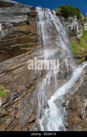 Fensterbach Wasserfall im Nationalpark Hohe Tauern, Kärnten, Österreich Stockfoto