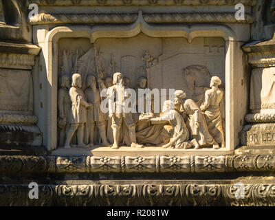 Albuquerque Denkmal im Garten von Alfonso de Albuquerque, Lissabon, Portugal, Europa Stockfoto