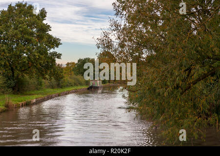 Ashby Canal in der Nähe von Shenton, Leicestershire, England, Großbritannien Stockfoto