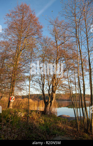 Kottlasjön, Lidingö (Schweden) Stockfoto