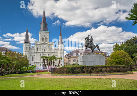 St. Louis Cathedral in New Orleans, LA Stockfoto