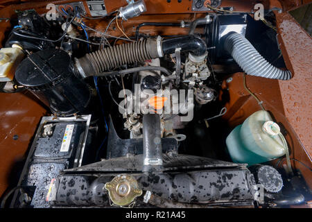 1983 Serie 3 Land Rover 88' County klassische britische 4x4 Auto Stockfoto