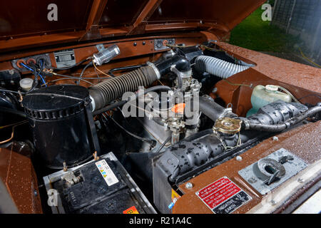 1983 Serie 3 Land Rover 88' County klassische britische 4x4 Auto Stockfoto