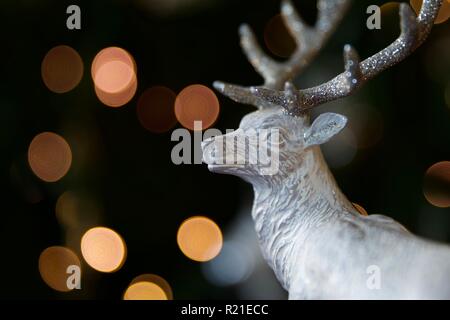 Rentier Weihnachten Ornament Stockfoto