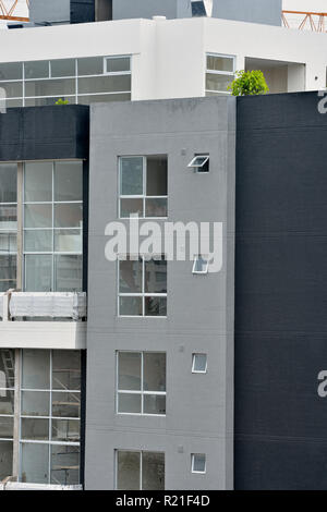 Apartment Gebäude in La Mariscal Nachbarschaft, Quito, Pichincha, Ecuador Stockfoto