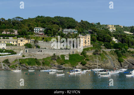 Sestri Levante in Ligurien Italien Stockfoto