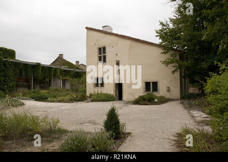 Die bescheidenen Home Das war der Geburtsort von Jeanne d'Arc in Domremy-la-Pucelle, Frankreich. Stockfoto