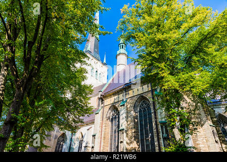 St. Olaf Kirche oder St. Olav's Church, Tallinn, Harjumaa, Estland, Baltikum, Europa. Stockfoto