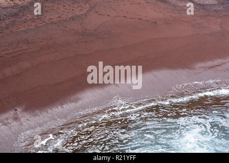 Red Sand Beach, Maui, Hawaii - aka Kaihalulu Bay Stockfoto