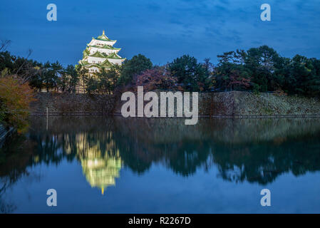 Nagoya Castle, eine Japanische Burg in Nagoya, Japan Stockfoto