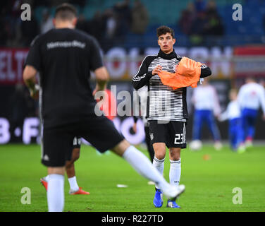 Leipzig, Deutschland. 15 Nov, 2018. Kai Havertz Deutschland GES/Fußball/Freundschaftsspiele: Deutschland - Russland, 15.11.2018 Fußball: Testspiel: Deutschland gegen Russland, Leipzig, 15. November 2018 | Verwendung der weltweiten Kredit: dpa/Alamy leben Nachrichten Stockfoto