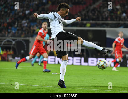 Leipzig, Deutschland. 15 Nov, 2018. Thilo Kehrer von Deutschland GES/Fußball/Freundschaftsspiele: Deutschland - Russland, 15.11.2018 Fußball: Testspiel: Deutschland gegen Russland, Leipzig, 15. November 2018 | Verwendung der weltweiten Kredit: dpa/Alamy leben Nachrichten Stockfoto