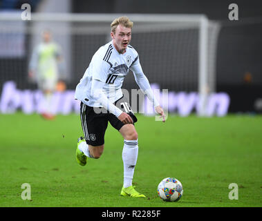 Leipzig, Deutschland. 15 Nov, 2018. Julian Brandt Deutschland GES/Fußball/Freundschaftsspiele: Deutschland - Russland, 15.11.2018 Fußball: Testspiel: Deutschland gegen Russland, Leipzig, 15. November 2018 | Verwendung der weltweiten Kredit: dpa/Alamy leben Nachrichten Stockfoto