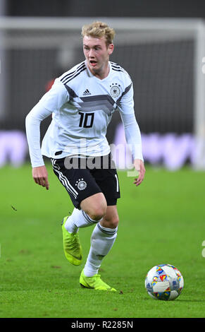 Leipzig, Deutschland. 15 Nov, 2018. Julian Brandt Deutschland GES/Fußball/Freundschaftsspiele: Deutschland - Russland, 15.11.2018 Fußball: Testspiel: Deutschland gegen Russland, Leipzig, 15. November 2018 | Verwendung der weltweiten Kredit: dpa/Alamy leben Nachrichten Stockfoto